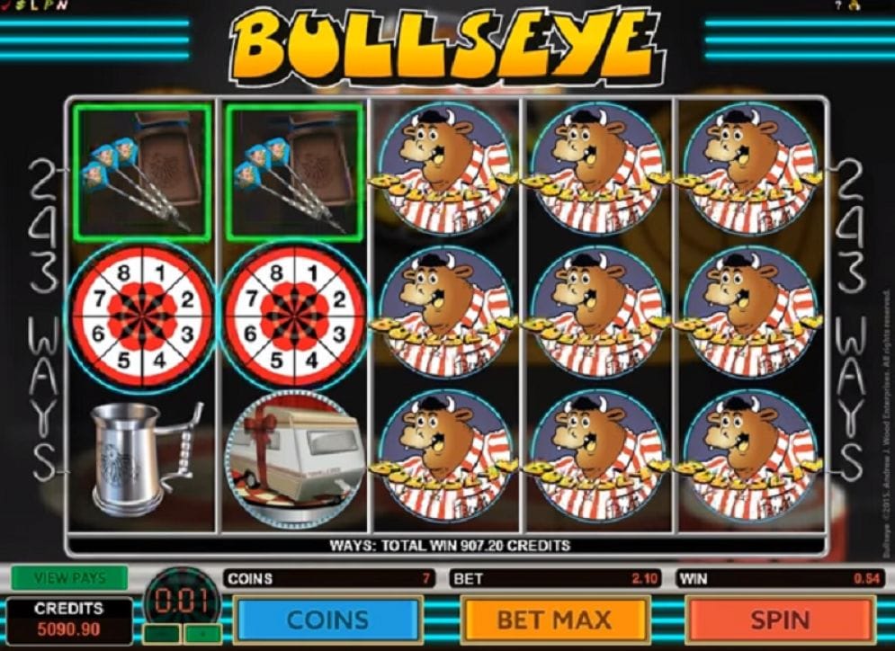 Bullseye Geldspielautomat