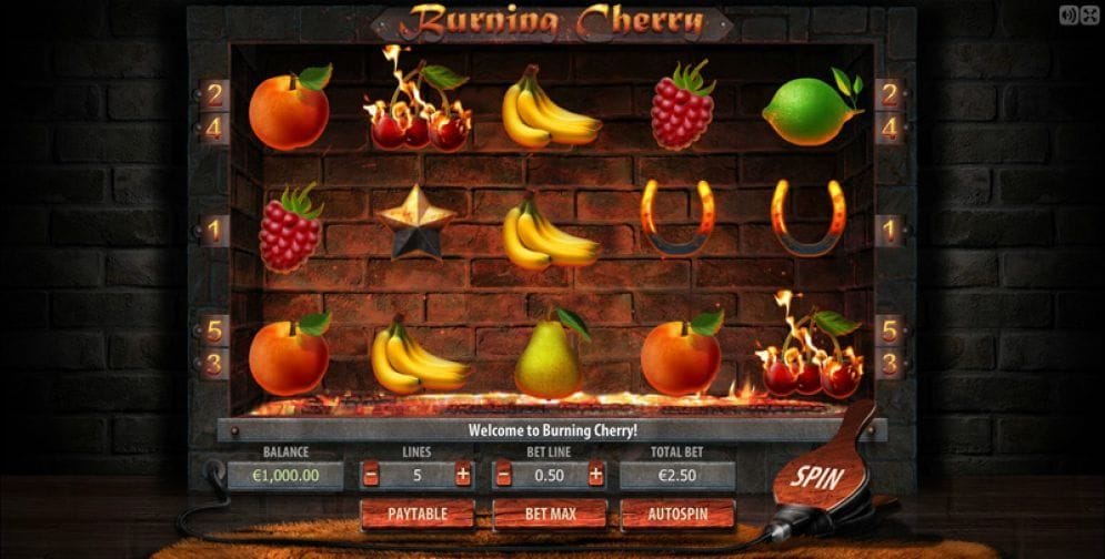Burning Cherry Spielautomat
