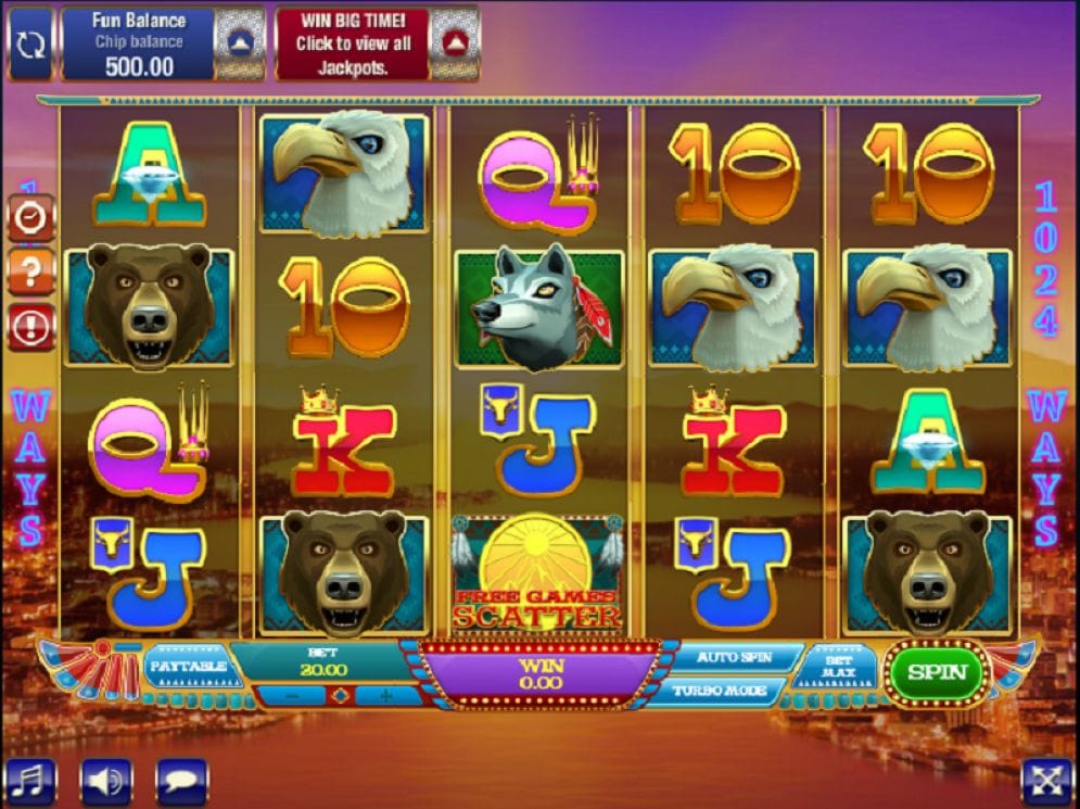 By the rivers of Buffalo online Video Slot