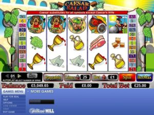 Caesar Salad Geldspielautomat online spielen