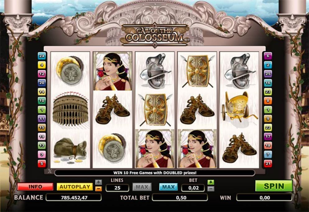 Call Of The Colosseum Geldspielautomat