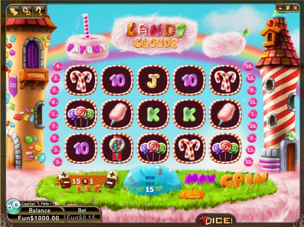 Candy Clouds online Automatenspiel