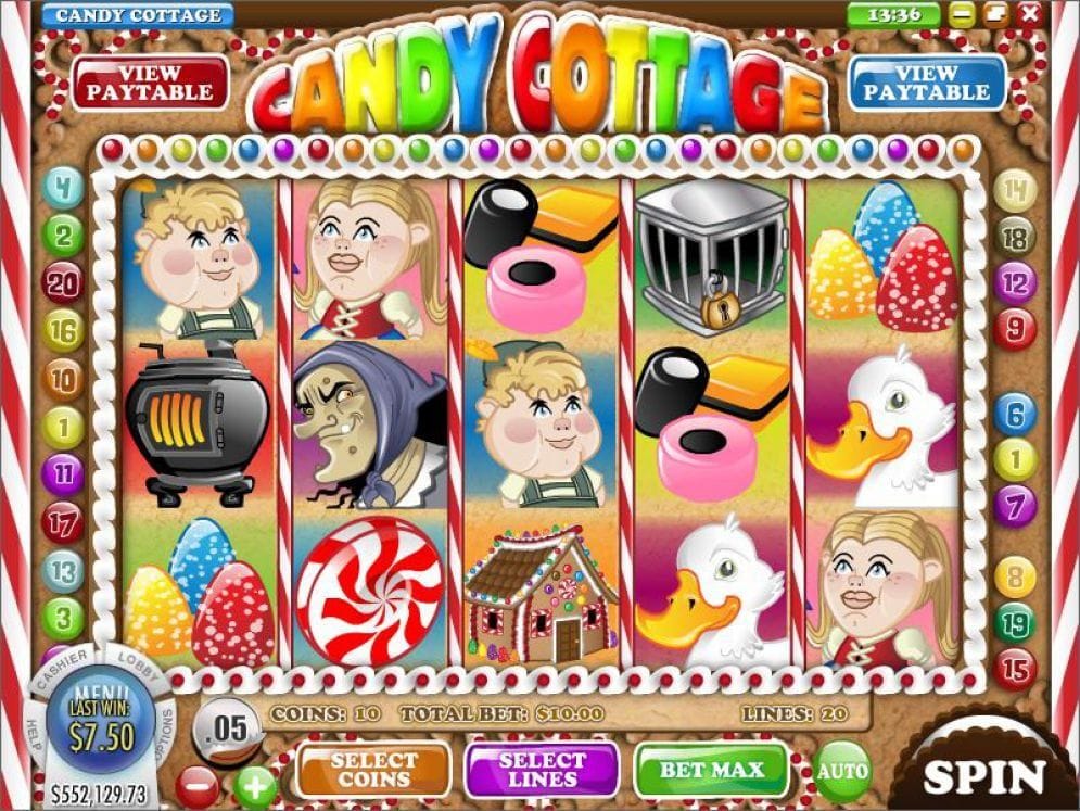 Candy Cottage Spielautomat