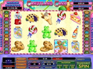 Candyland Cash Videoslot online spielen