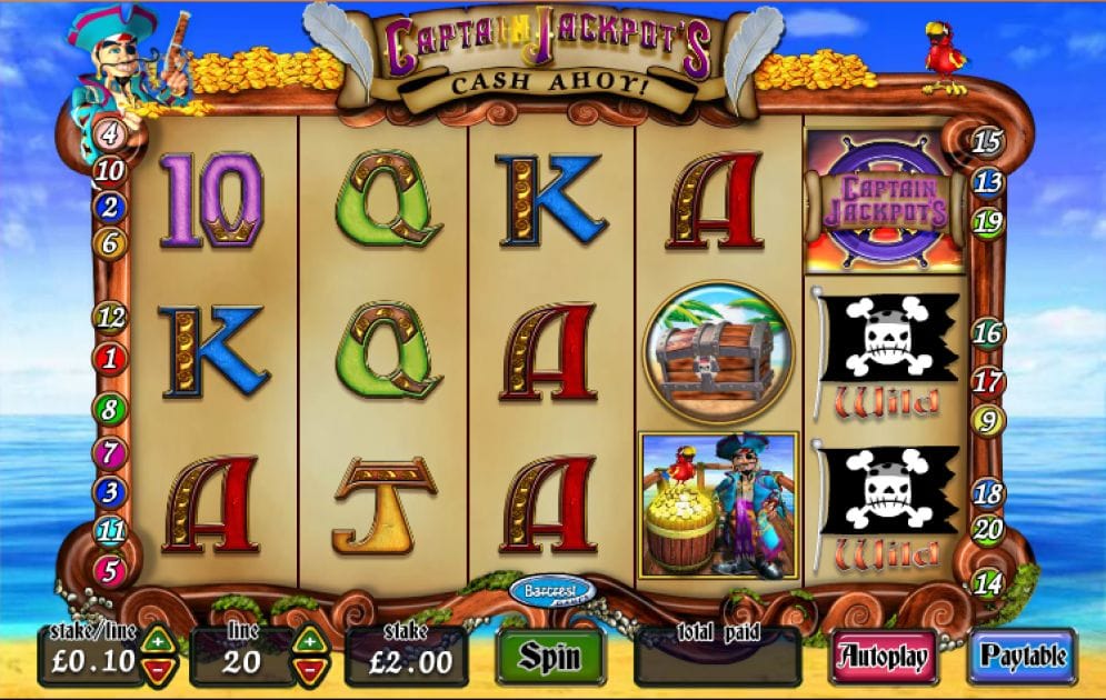 Captain Jackpot’s Cash Ahoy online Spielautomat