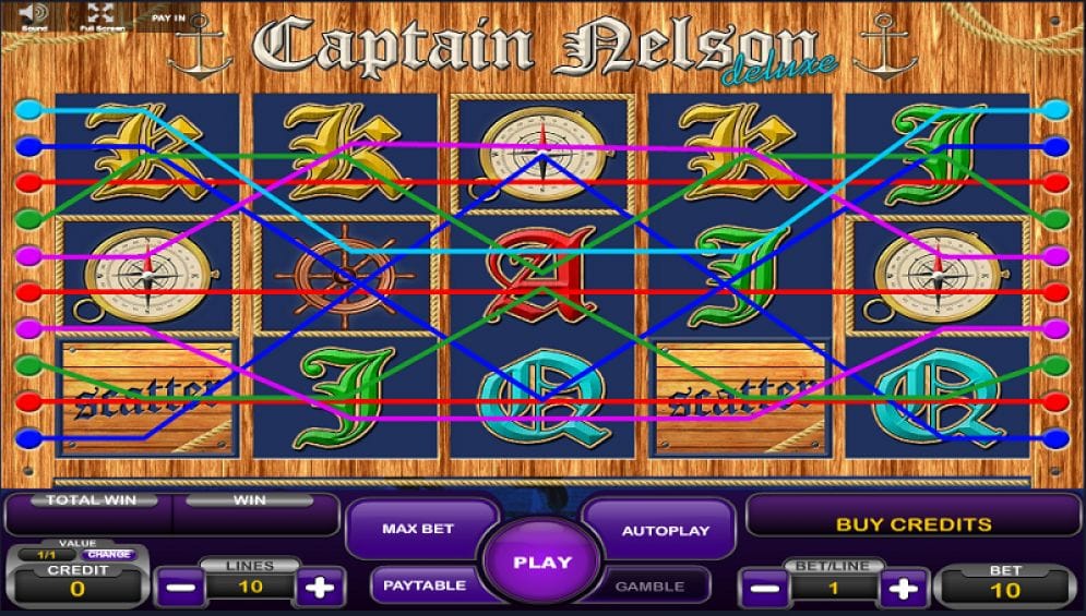 Captain Nelson Deluxe Spielautomat