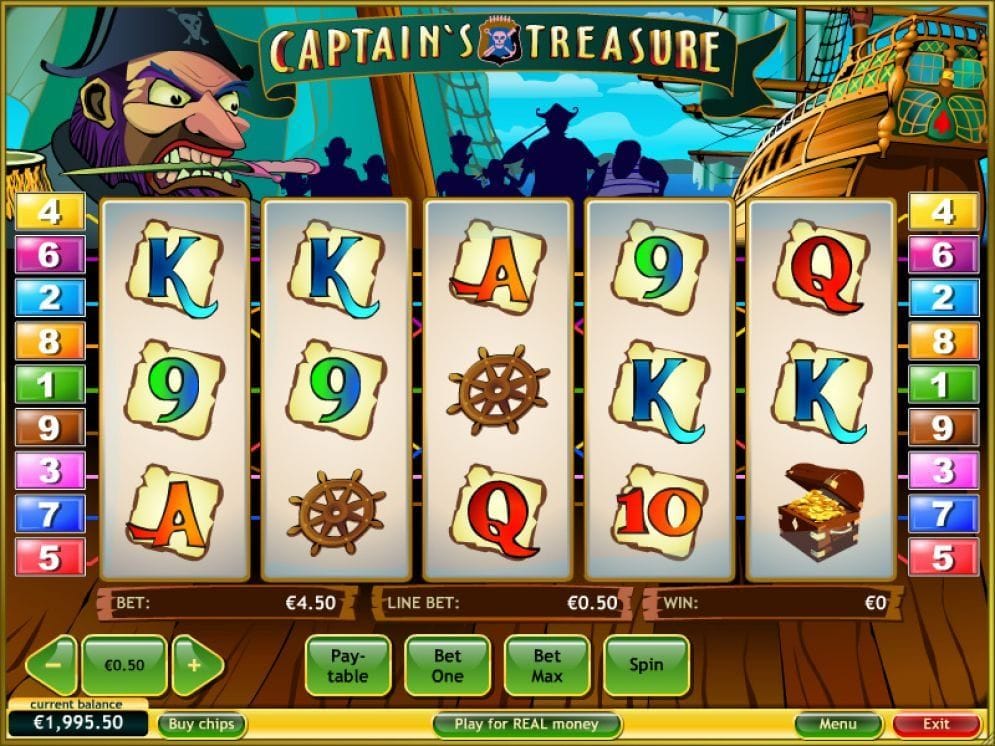 Captain’s Treasure Automatenspiel
