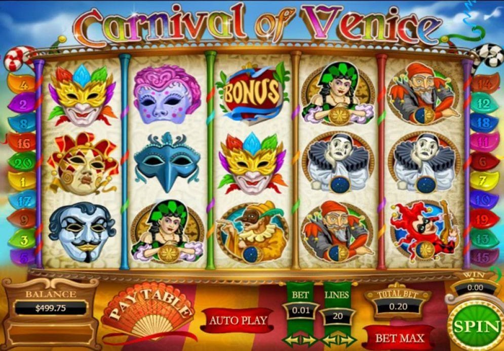 Carnival of Venice Spielautomat