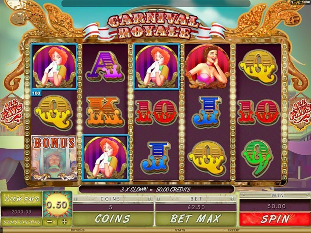 Carnival Royale online Spielautomat