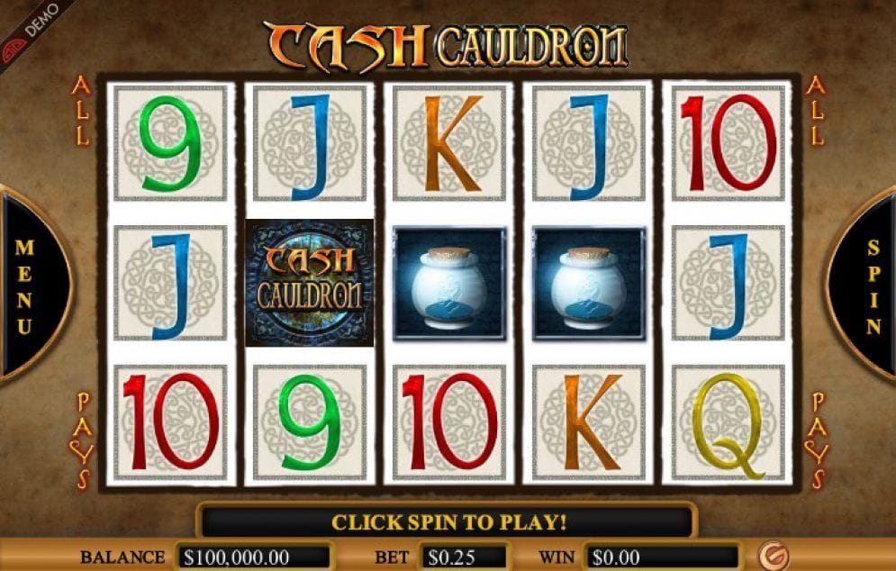 Cash Cauldron Video Slot
