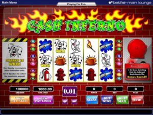 Cash Inferno Video Slot online spielen