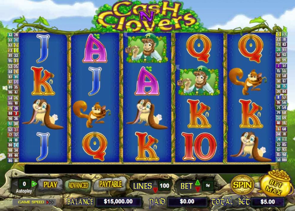 Cash N Clovers online Spielautomat