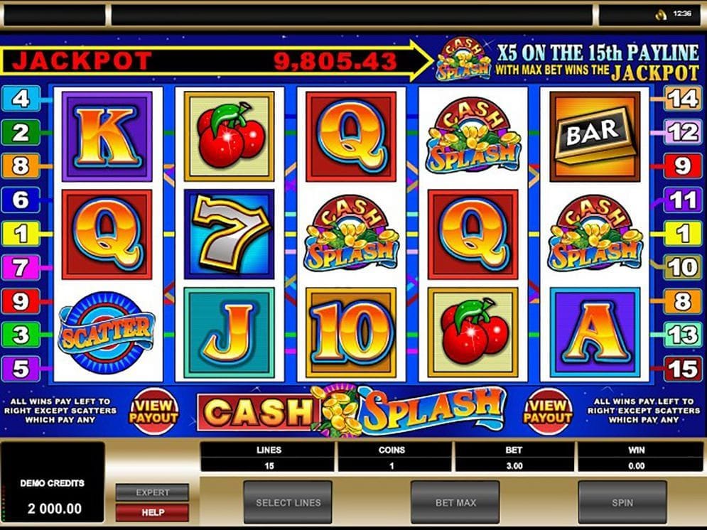 Cash Splash online Casino Spiel