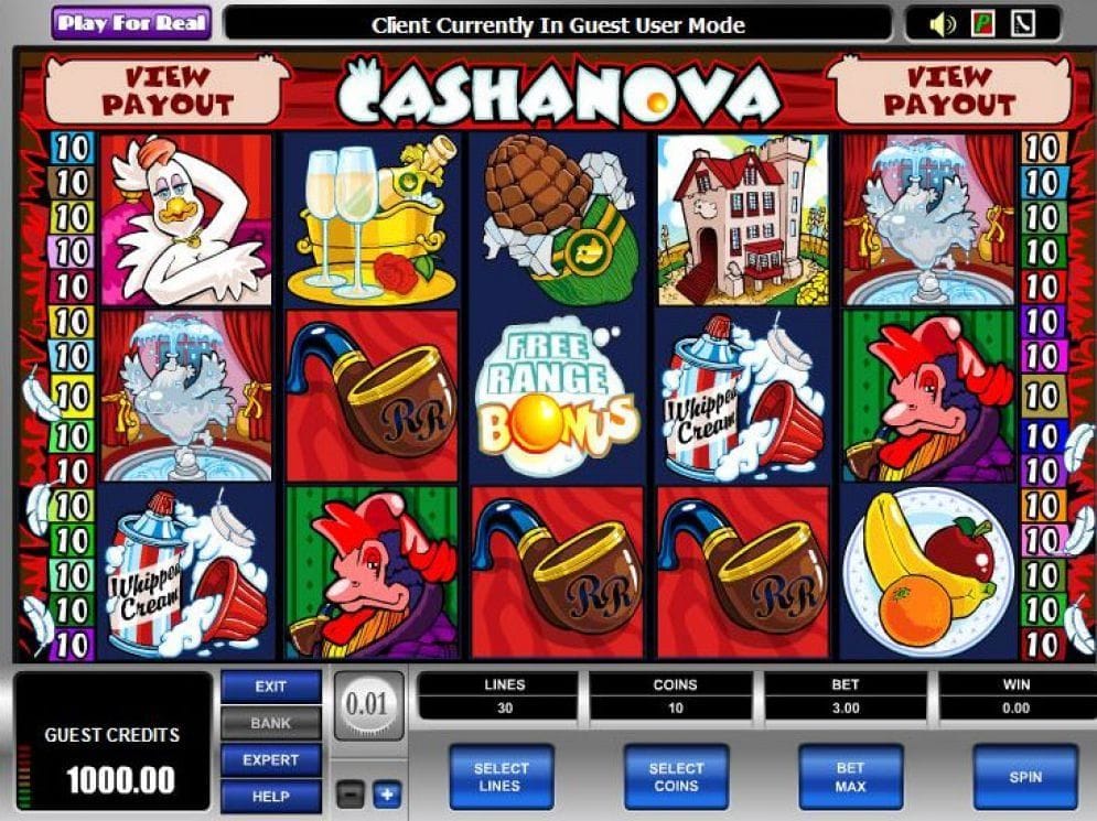 Cashanova Slotmaschine