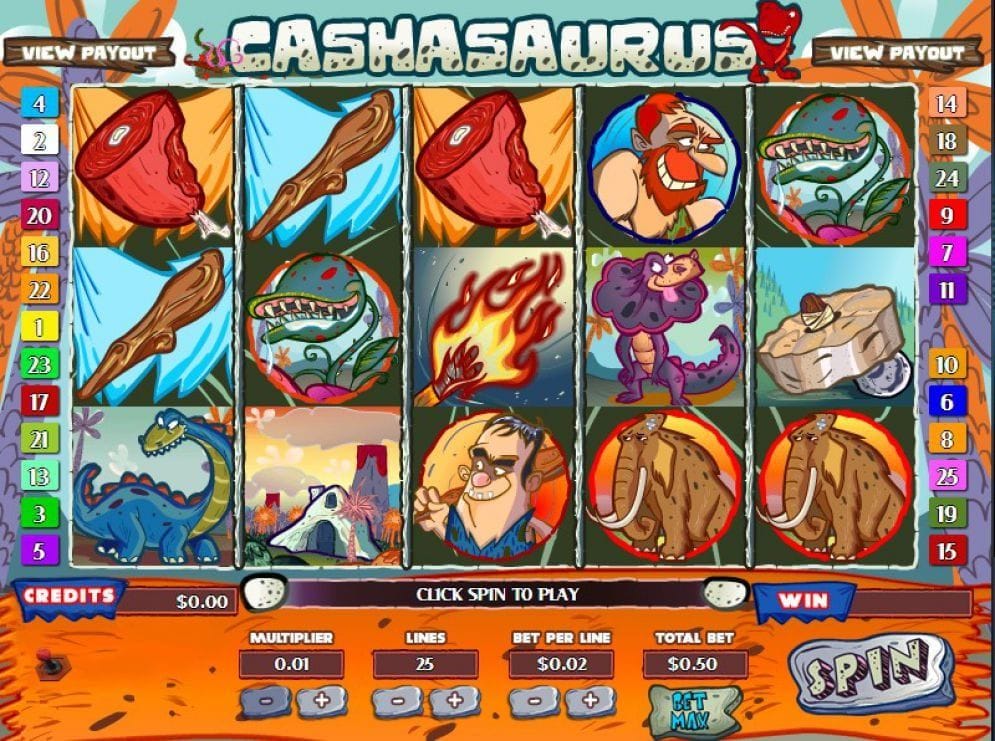 Cashasaurus online Automatenspiel
