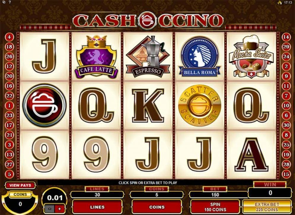CashOccino Geldspielautomat