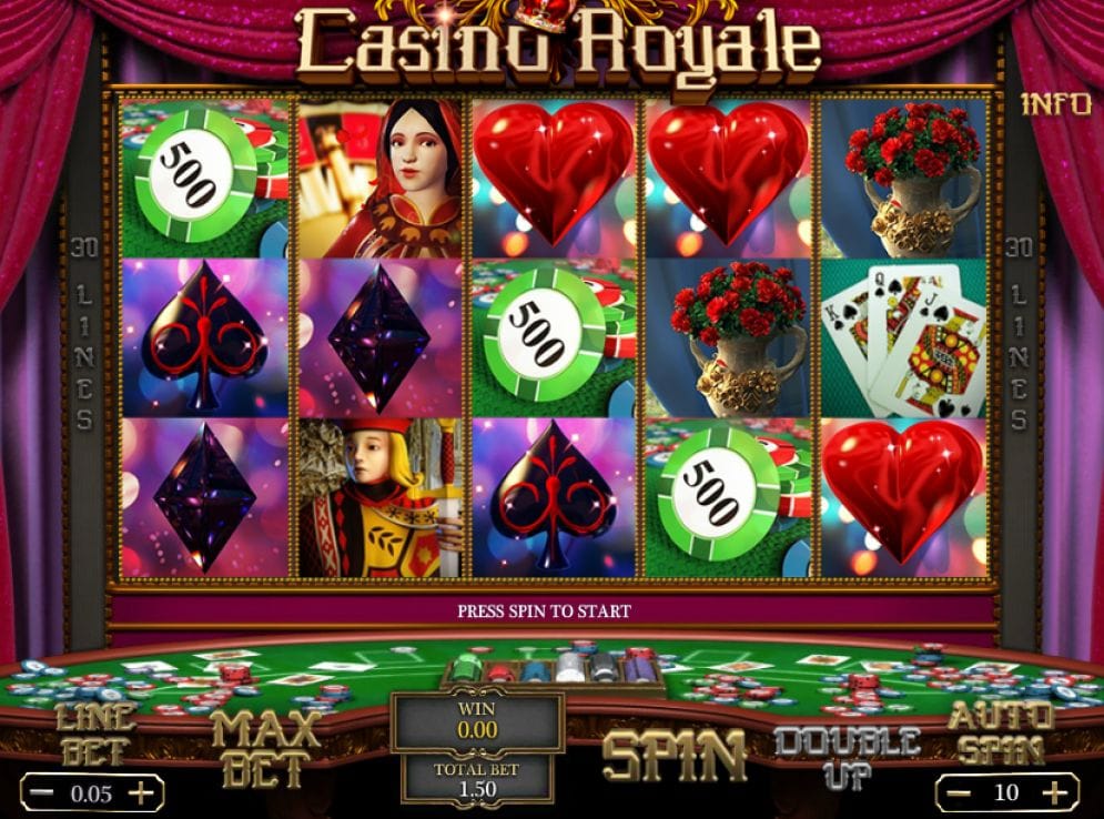 Casino Royale online Casino Spiel