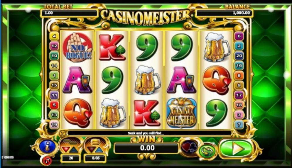 CasinoMeister online Spielautomat
