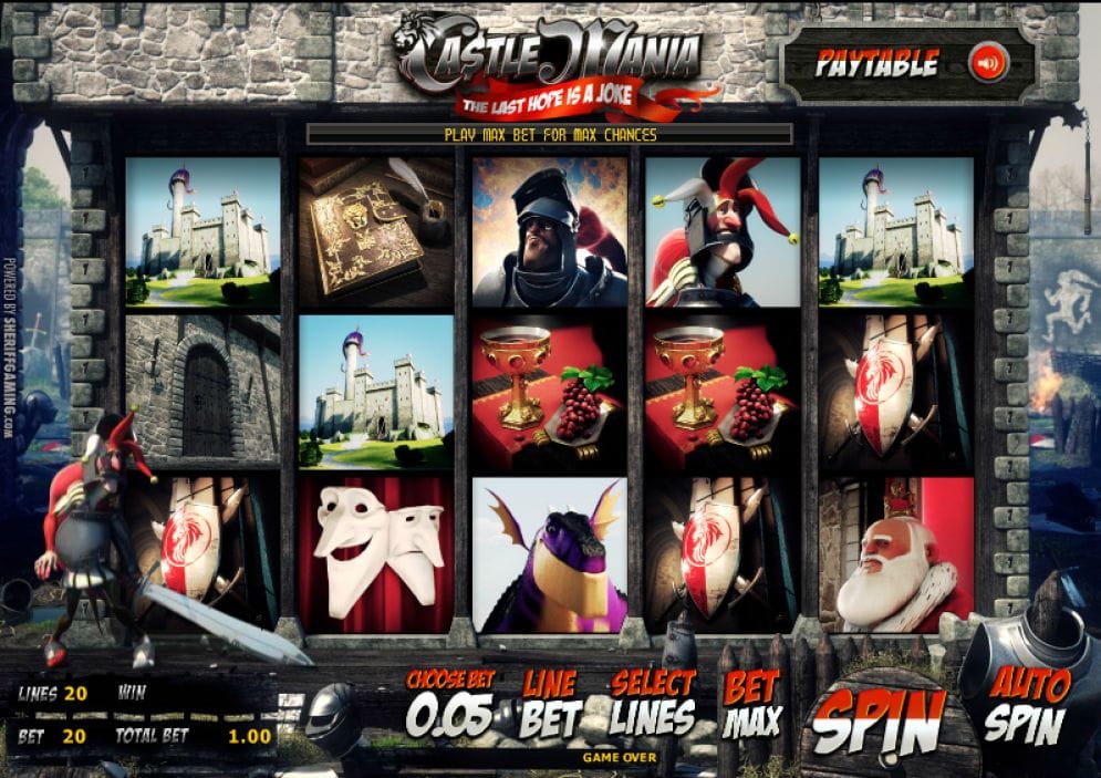 Castle Mania online Casinospiel