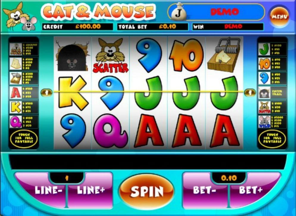Cat & Mouse online Spielautomat