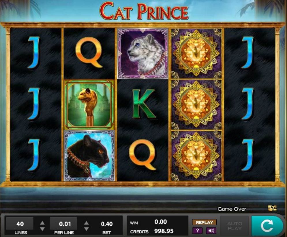 Cat Prince online Video Slot