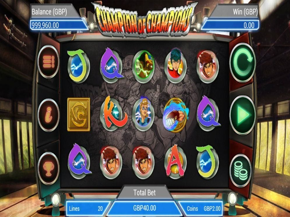 Champion of Champions online Geldspielautomat