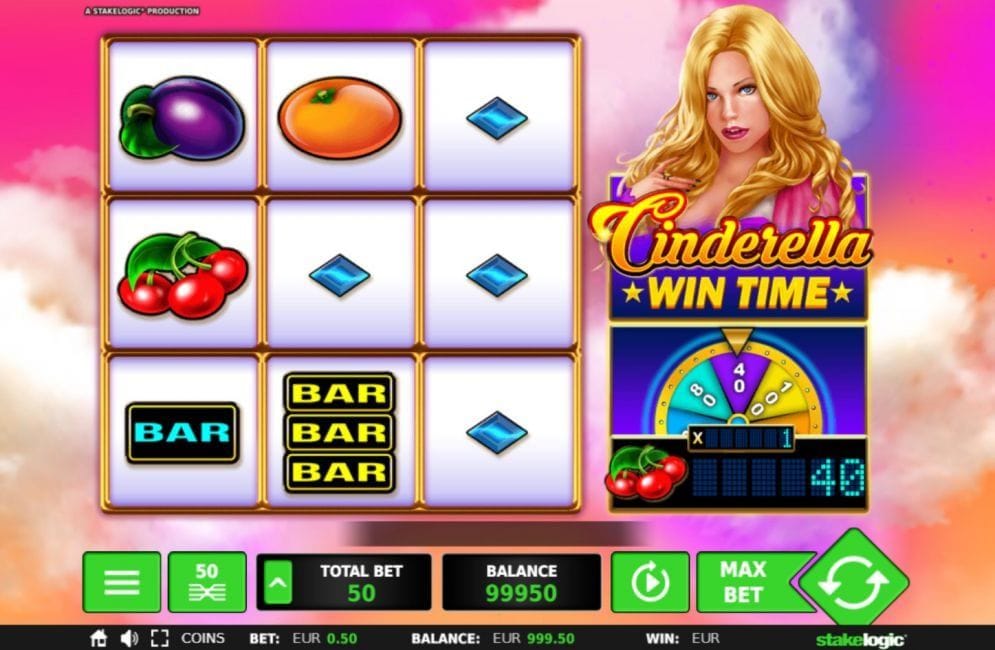 Cinderella Win Time online Spielautomat