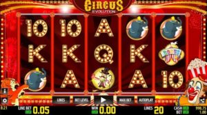 Circus Evolution Spielautomat online spielen