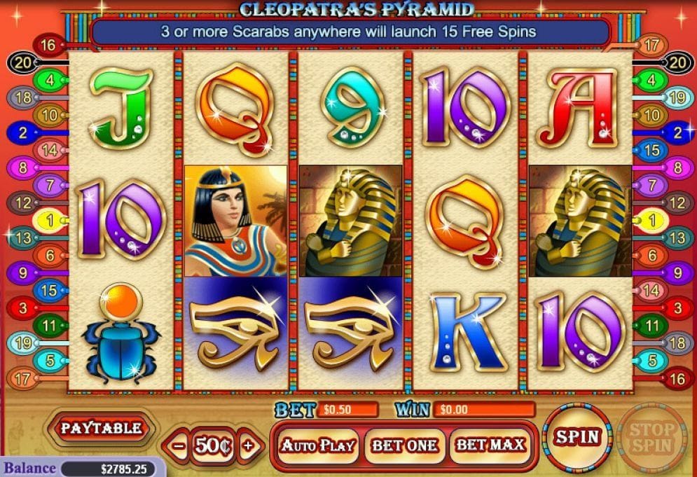 Cleopatra’s Pyramid Spielautomat
