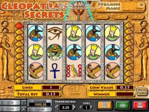 Cleopatra's Secrets Spielautomat online spielen
