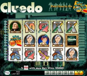 Cluedo Spielautomat freispiel