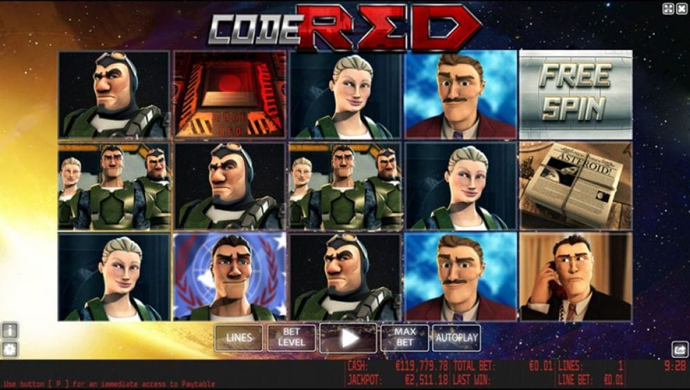 Code Red Video Slot