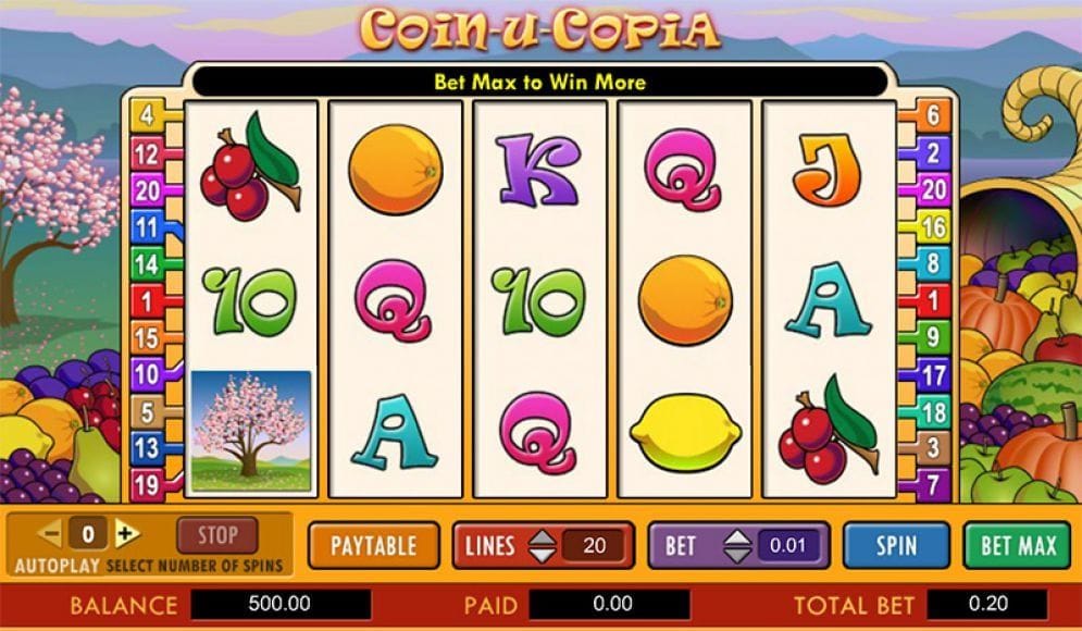 Coin-U-Copia Automatenspiel