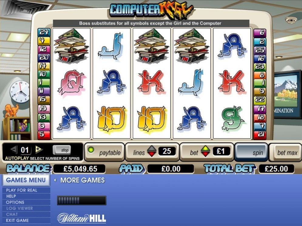 Computer Rage online Casino Spiel