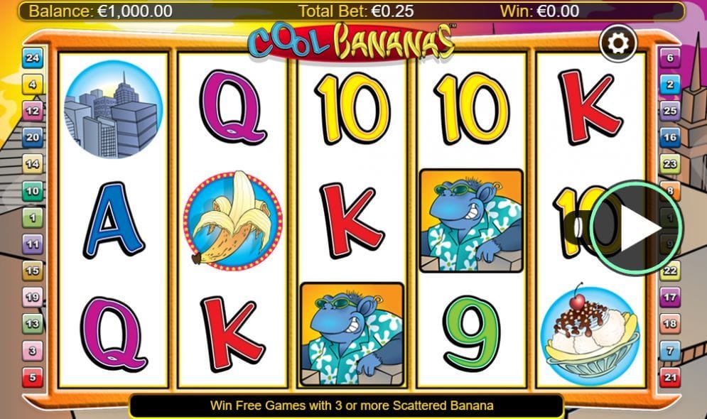 Cool Bananas online Casino Spiel