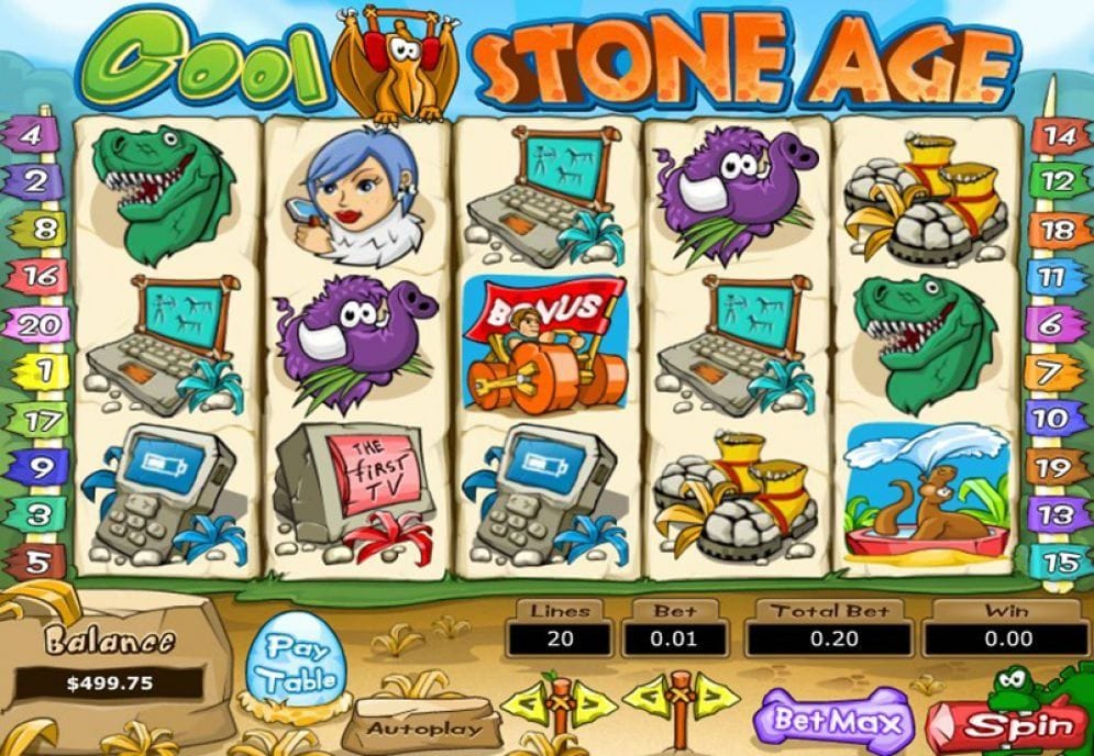 Cool Stone Age online Videoslot