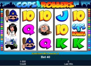 Cops 'n' Robbers Video Slot kostenlos spielen