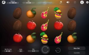 Cosmic Fruit Slotmaschine freispiel