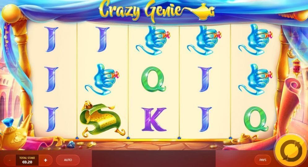 Crazy Genie online Casino Spiel