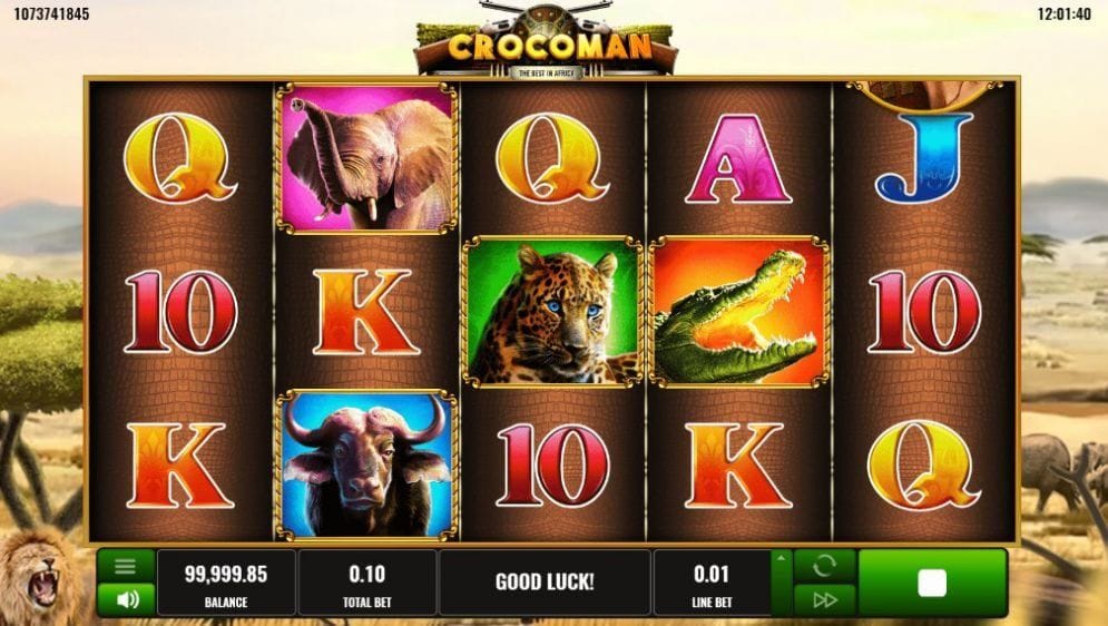 Crocoman online Spielautomat