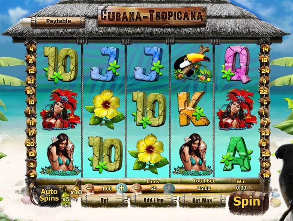 Cubana Tropicana Automatenspiel kostenlos spielen