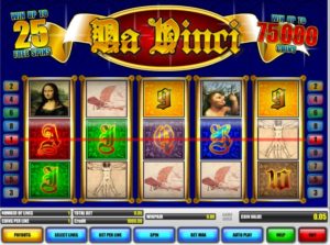Da Vinci Geldspielautomat kostenlos