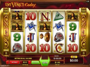 Da Vinci Codex Video Slot online spielen