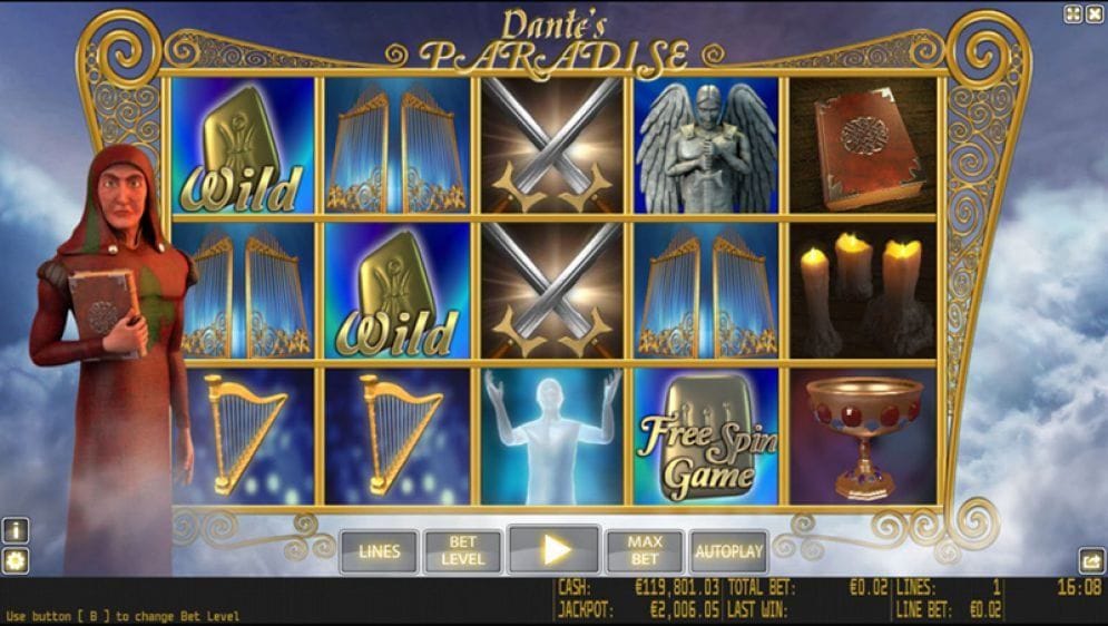 Dante’s Paradise Spielautomat
