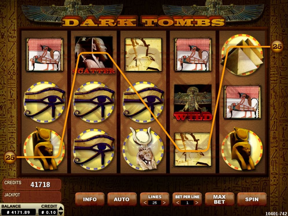 Dark Tombs online Automatenspiel
