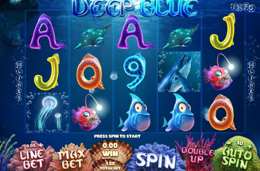 Deep blue online Spielautomat