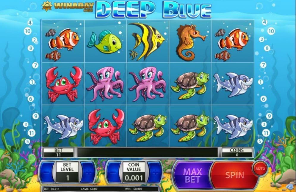 Deep Blue Geldspielautomat
