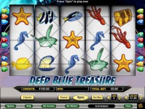 Deep Blue Treasure Slotmaschine kostenlos