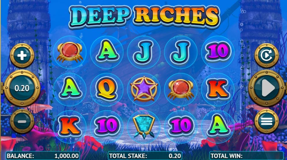 Deep Riches online Casino Spiel