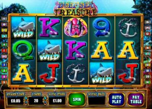 Deep Sea Treasure Geldspielautomat kostenlos spielen